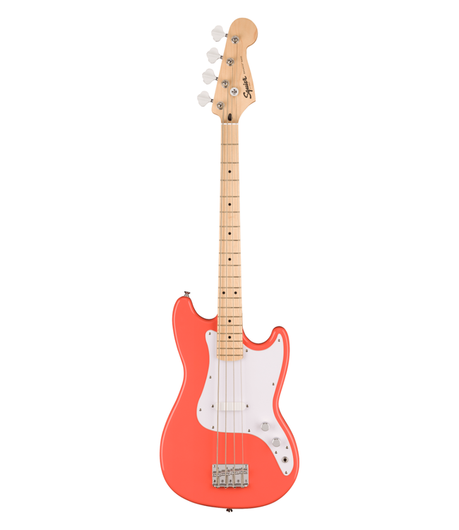 Squier Sonic Bronco Bass - Maple Fretboard, Tahitian Coral