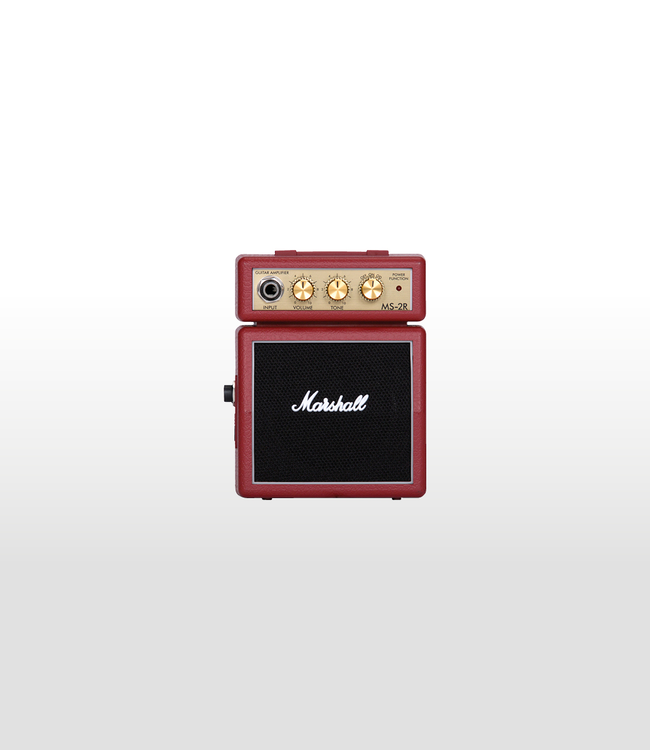 Marshall MS-2 Micro Amp Guitar Amplifier - Red