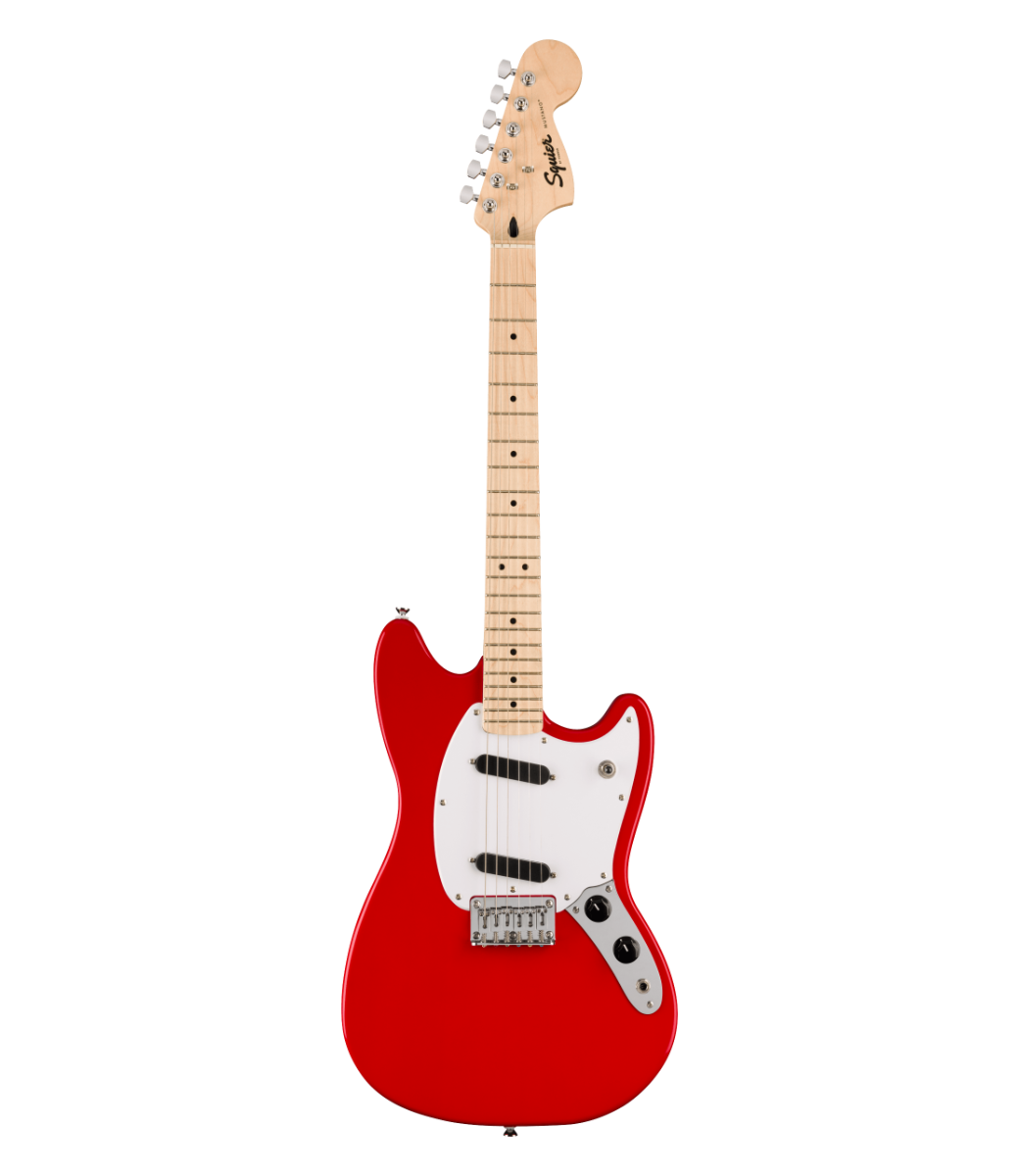 Squier Sonic Mustang - Maple Fretboard, Torino Red - Get Loud Music