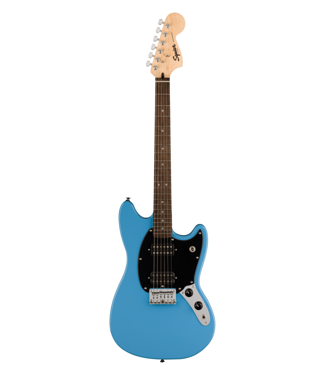 ギター Squier Mustang Squier Sonic Mustang HH - Laurel Fretboard, California Blue - Get