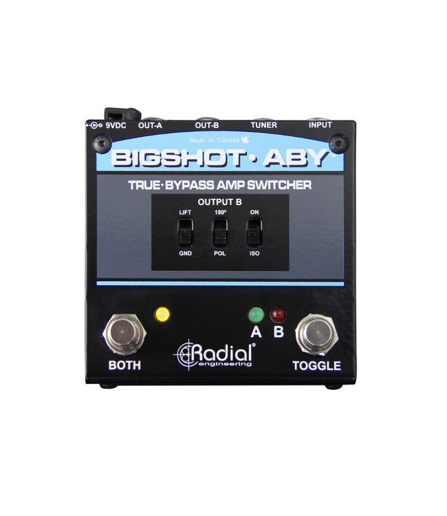 Radial Engineering BigShot ABY True-Bypass Amplifier Switcher