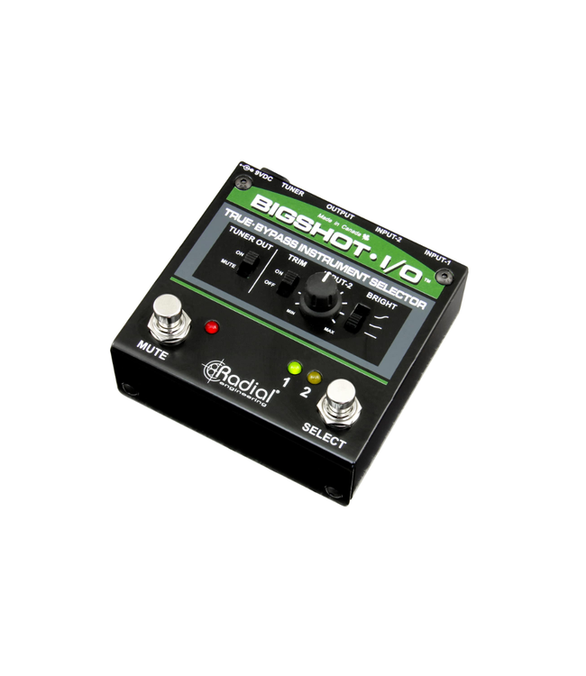 Radial Engineering BigShot I/O True-Bypass Instrument Selector