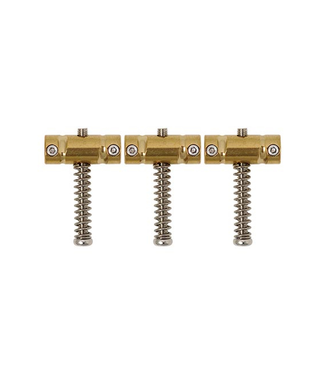 Allparts Short Steel Bridge For Tele (Tilt Compensated Brass Saddles) –  Mojo Music Inc.