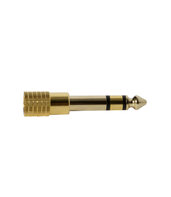 On-Stage 1/8" F to 1/4" TRS Threaded Headphone Adaptor