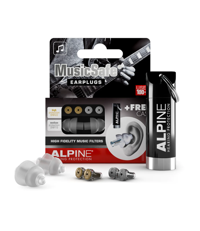 Alpine MusicSafe Earplugs - Dual Filter Pro