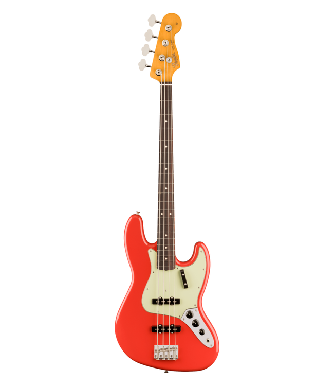 Fender Vintera II '60s Jazz Bass - Rosewood Fretboard, Fiesta Red
