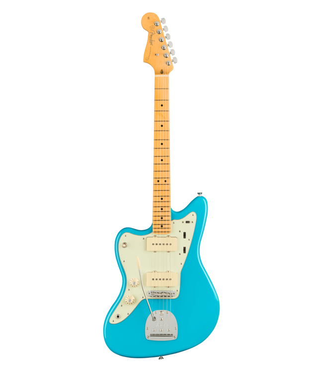 Fender American Professional II Jazzmaster Left-Handed - Maple Fretboard, Miami Blue