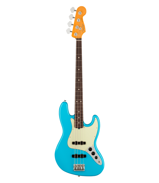 Fender American Professional II Jazz Bass - Rosewood Fretboard, Miami Blue