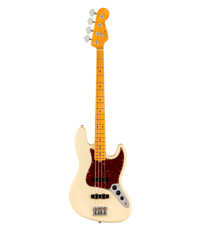 Fender American Professional II Jazz Bass - Maple Fretboard, Olympic White