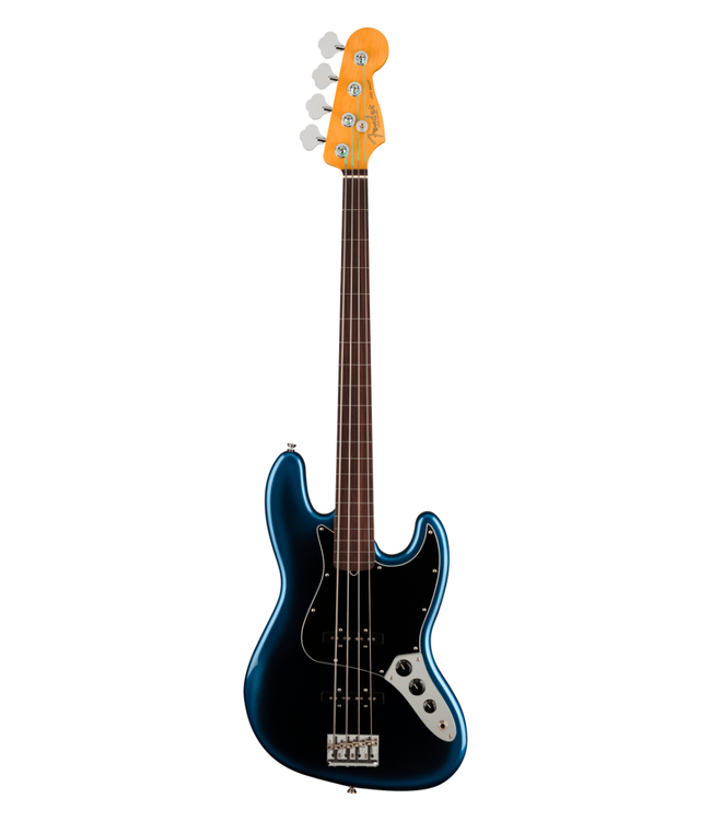 Fender American Professional II Jazz Bass Fretless - Rosewood Fretboard, Dark Night