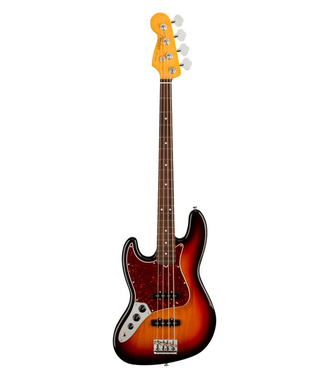Fender American Professional II Jazz Bass Left-Handed - Rosewood Fretboard, 3-Colour Sunburst