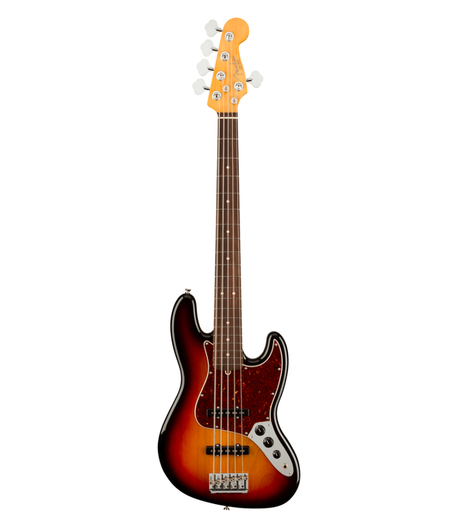 Fender American Professional II Jazz Bass V - Rosewood Fretboard, 3-Colour Sunburst