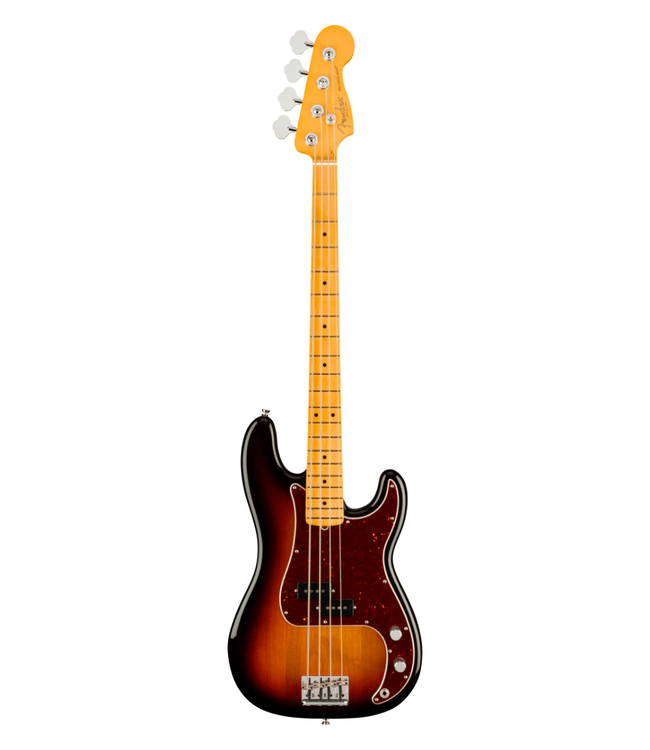 Fender American Professional II Precision Bass - Maple Fretboard, 3-Colour Sunburst