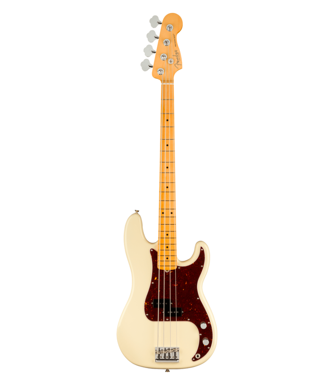 Fender American Professional II Precision Bass - Maple Fretboard, Olympic White