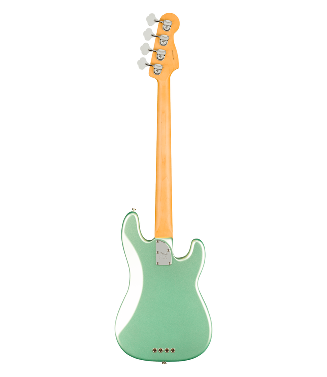 Fender American Professional II Precision Bass Left-Handed - Maple Fretboard, Mystic Surf Green