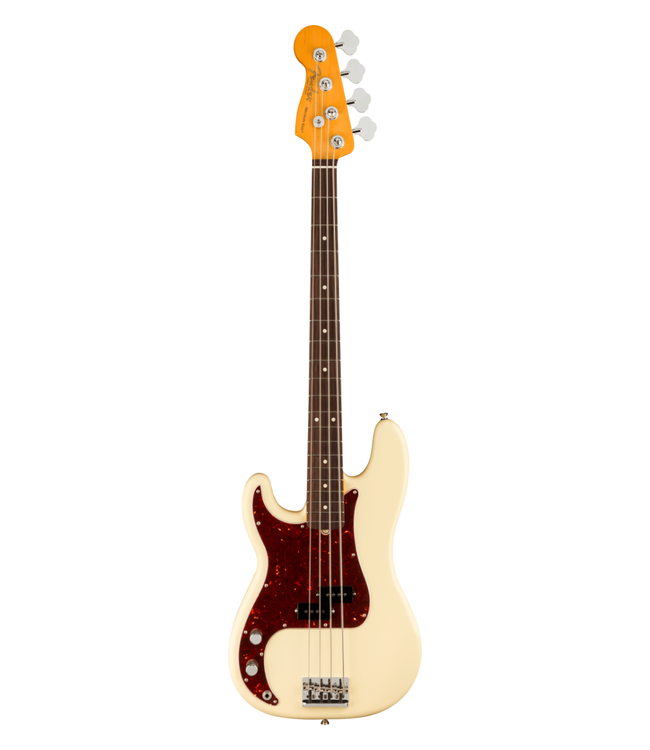 Fender American Professional II Precision Bass Left-Handed - Rosewood Fretboard, Olympic White