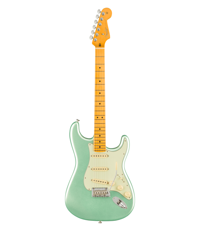 Fender American Professional II Stratocaster - Maple Fretboard, Mystic Surf Green