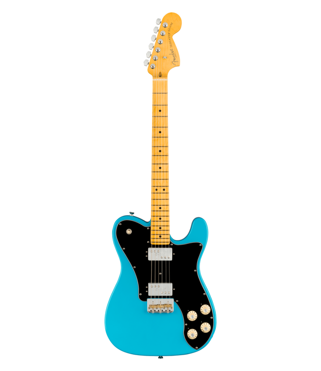 Fender American Professional II Telecaster Deluxe - Maple Fretboard, Miami Blue