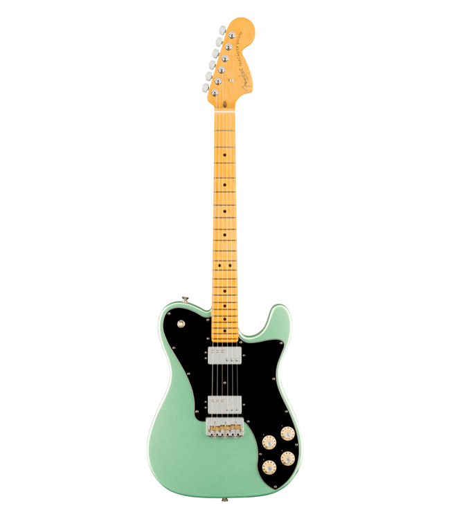 Fender American Professional II Telecaster Deluxe - Maple Fretboard, Mystic Surf Green
