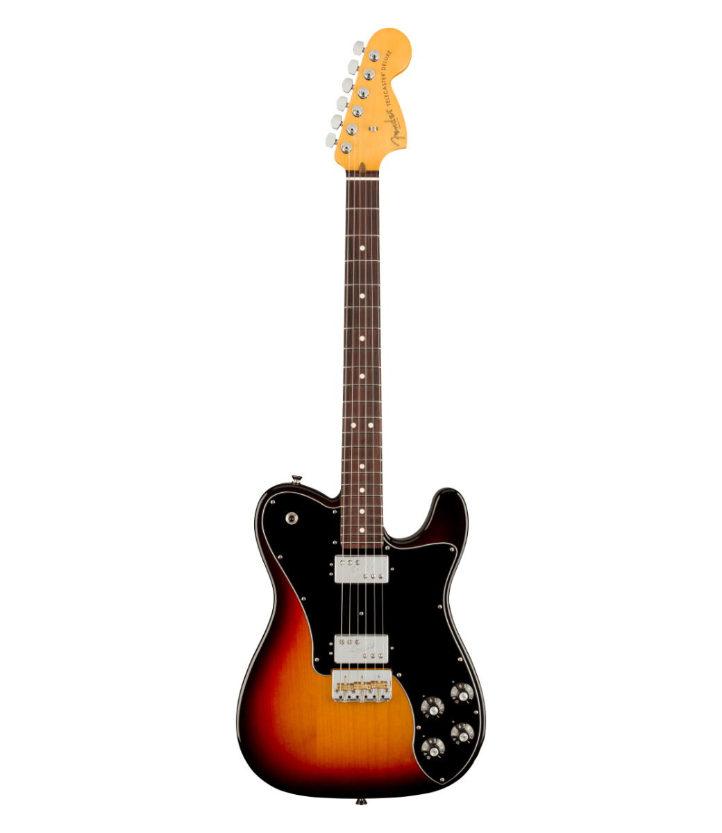 Fender American Professional II Telecaster Deluxe - Rosewood Fretboard,  3-Colour Sunburst