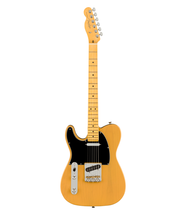 Fender American Professional II Telecaster Left-Handed - Maple Fretboard, Butterscotch Blonde