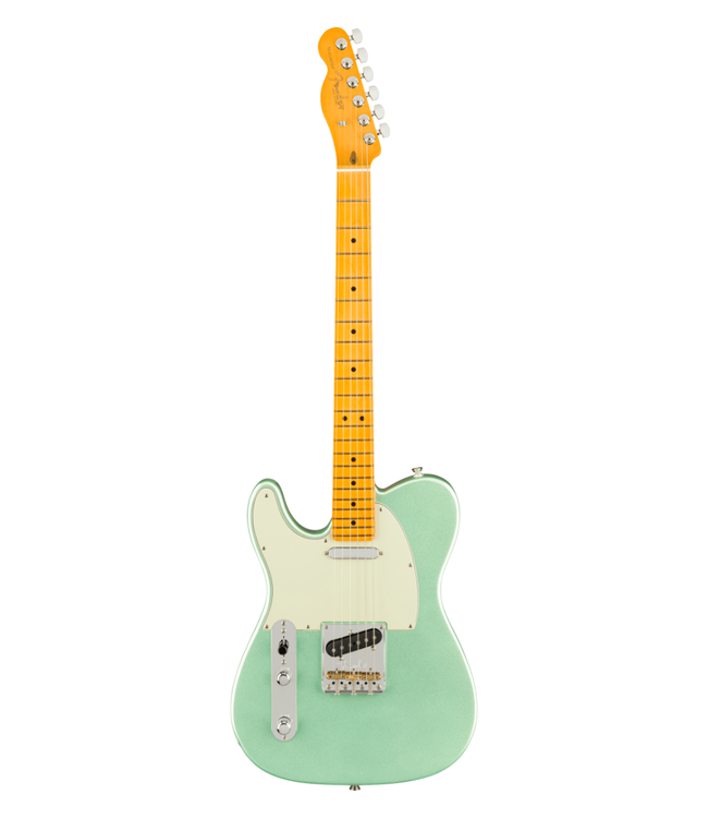 Fender American Professional II Telecaster Left-Handed - Maple Fretboard, Mystic Surf Green