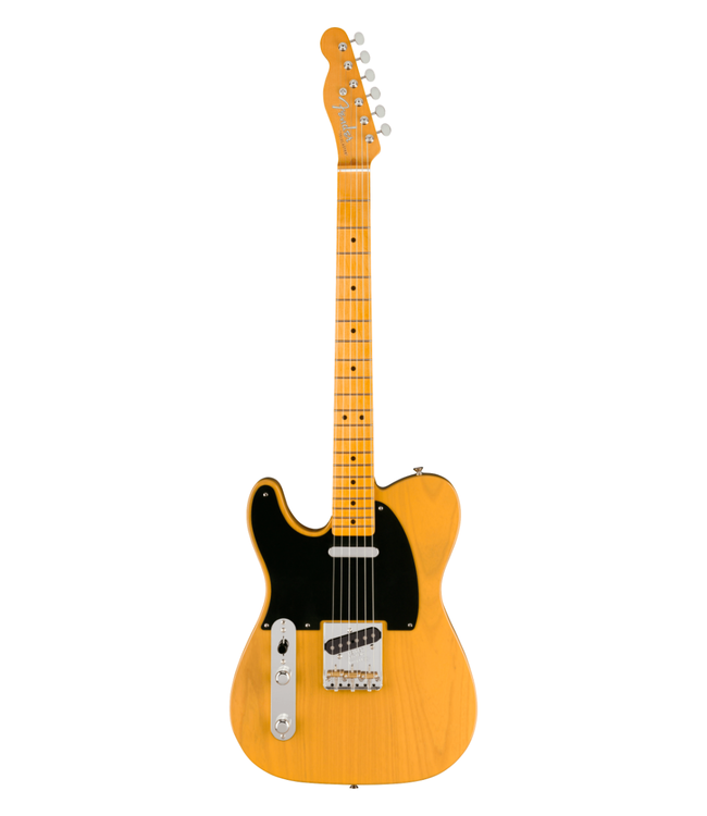Fender Fender American Vintage II 1951 Telecaster Left-Handed - Maple Fretboard, Butterscotch Blonde