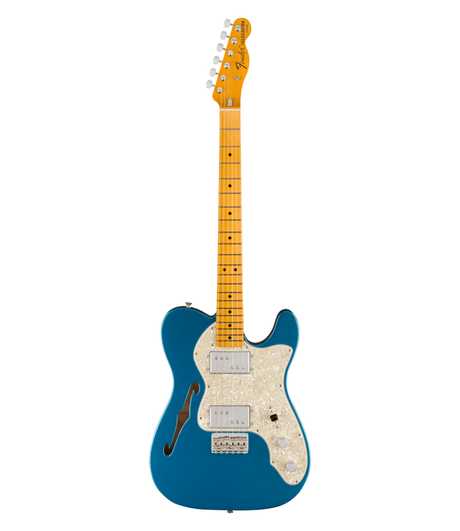 Fender American Vintage II 1972 Telecaster Thinline - Maple Fretboard, Lake Placid Blue