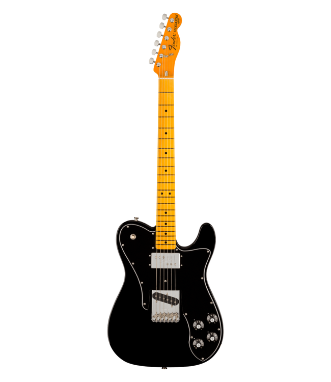 Fender American Vintage II 1977 Telecaster Custom - Maple Fretboard, Black