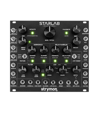 Strymon Strymon StarLab Experimental Reverb Eurorack Module - Black Panel