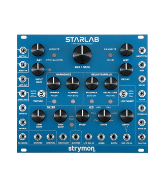 Strymon Strymon StarLab Experimental Reverb Eurorack Module - Blue Panel