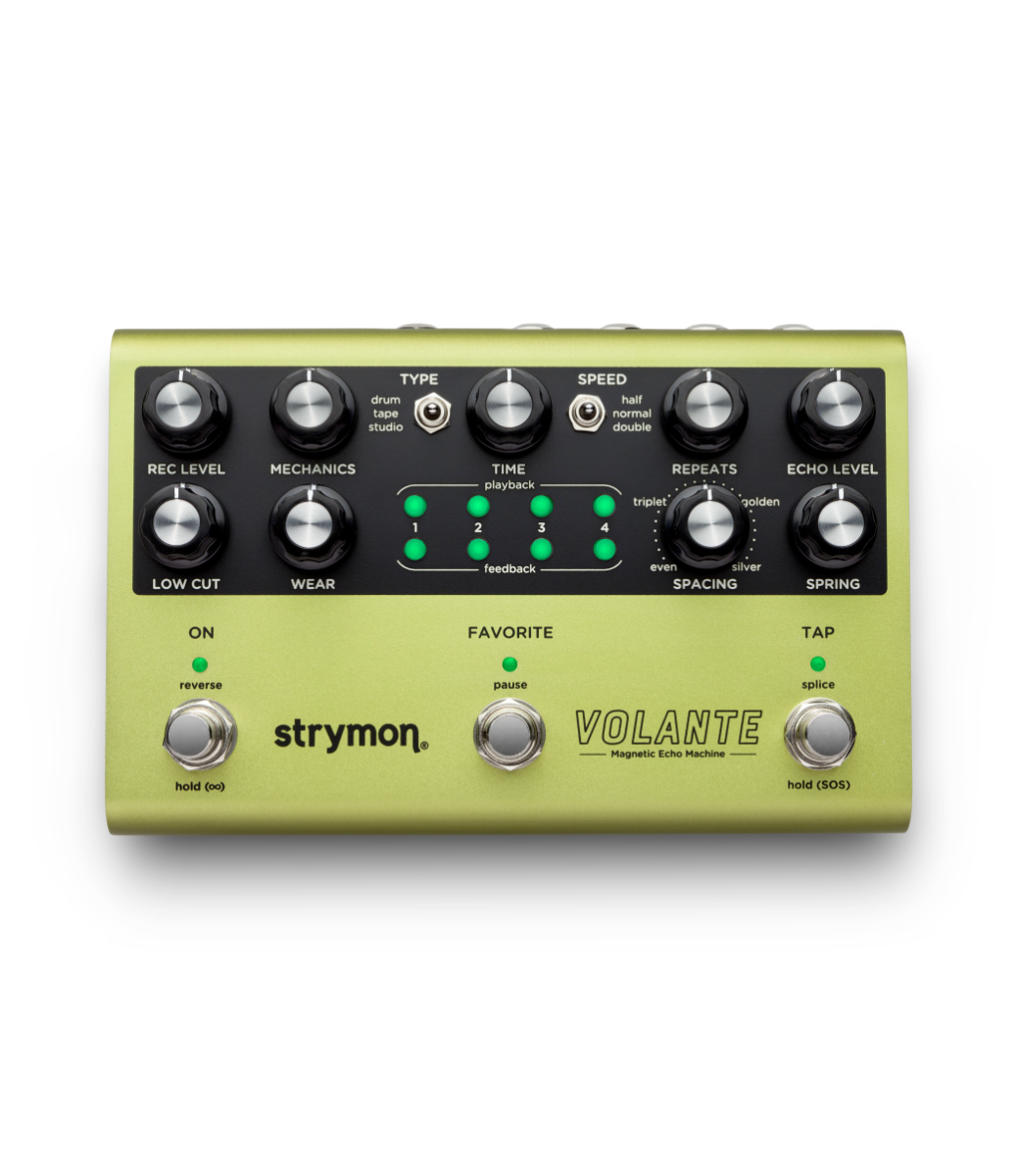 strymon VOLANTE マグネティックテープエコー strymon-strymon-volante-