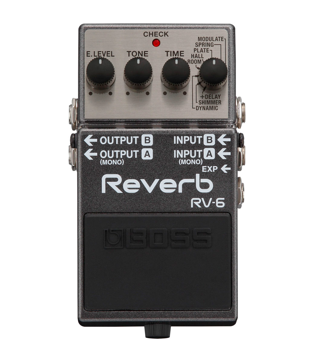 BOSS　Reverb　RV-6 Boss RV-6 Reverb Pedal - Get Loud Music