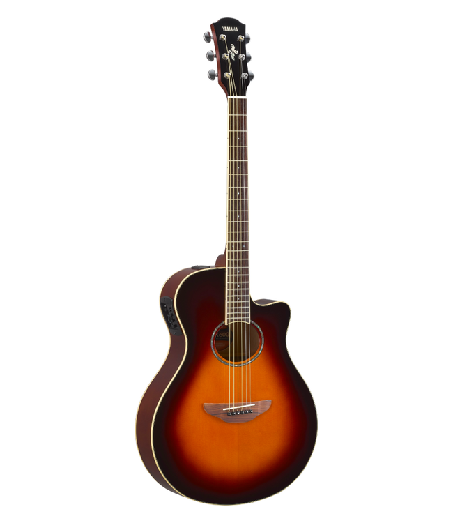 Yamaha APX600 Thinline Cutaway Acoustic - Old Violin Sunburst