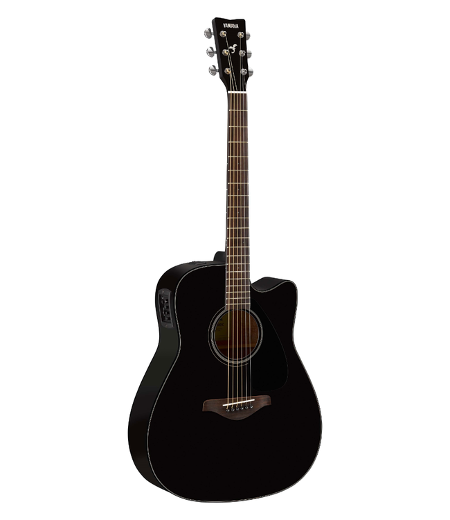 Yamaha FGX800C Dreadnought Cutaway - Black