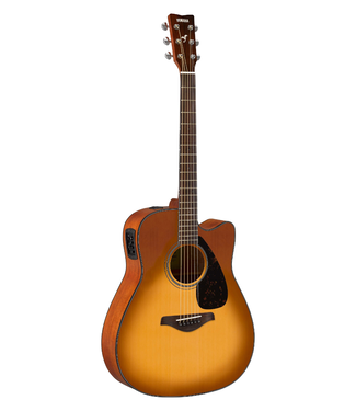 Yamaha Yamaha FGX800C Dreadnought Cutaway Acoustic - Sand Burst