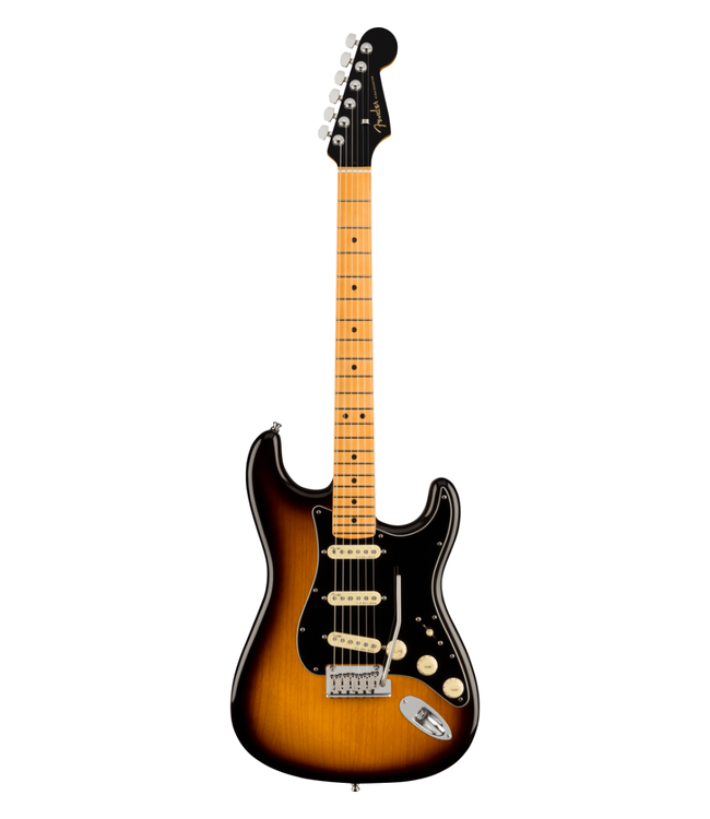 Fender American Ultra Luxe Stratocaster - Maple Fretboard, 2-Colour Sunburst
