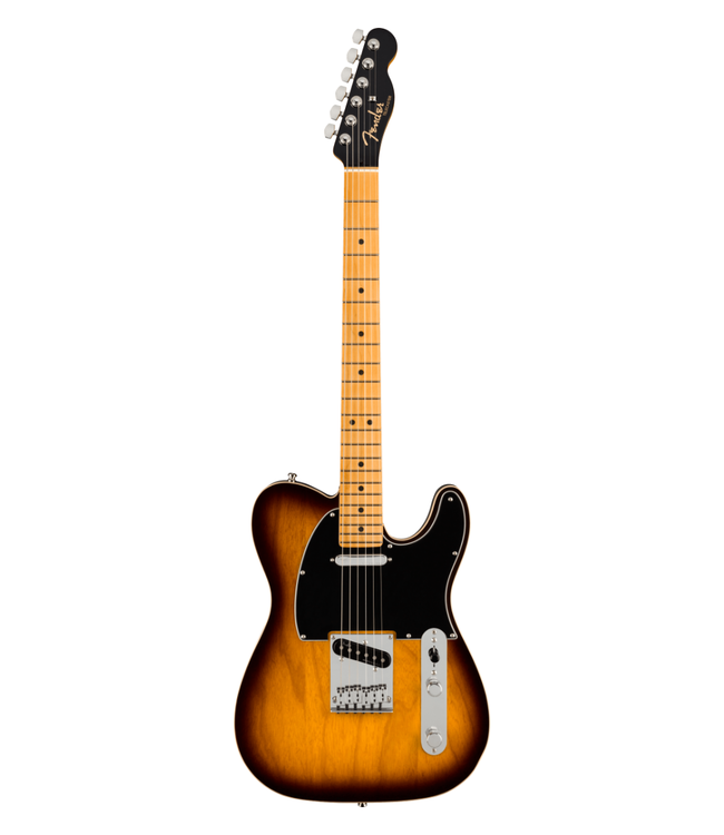 Fender American Ultra Luxe Telecaster - Maple Fretboard, 2-Colour Sunburst
