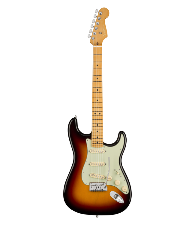 Fender American Ultra Stratocaster - Maple Fretboard, Cobra Blue