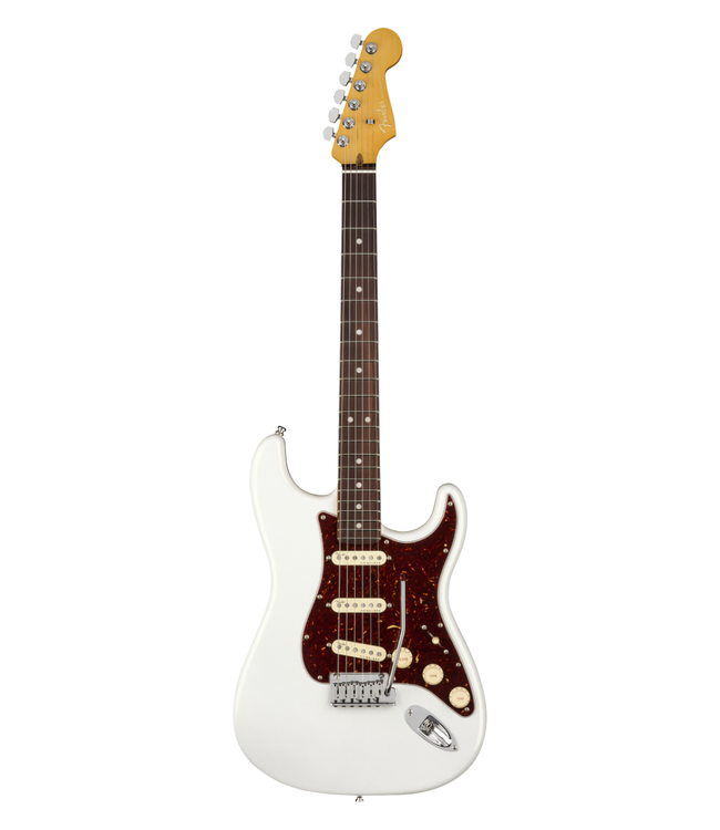 Fender American Ultra Stratocaster - Rosewood Fretboard, Arctic Pearl