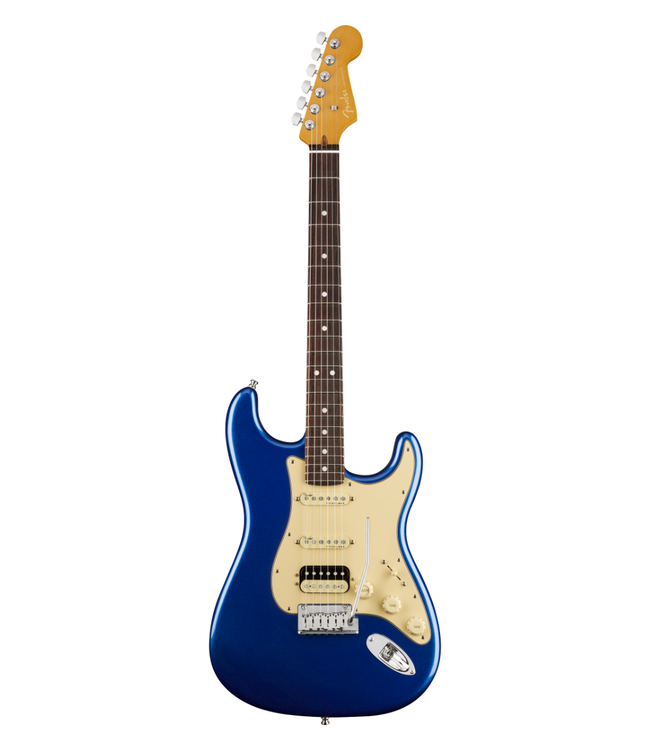 Fender American Ultra Stratocaster HSS - Rosewood Fretboard, Cobra Blue