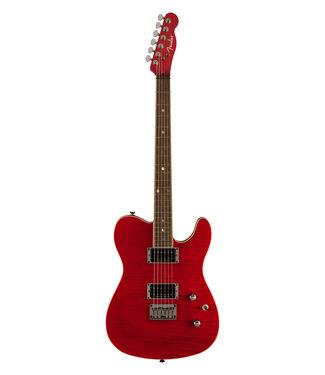 Fender Fender Special Edition Custom Telecaster FMT HH - Laurel Fretboard, Crimson Red Transparent