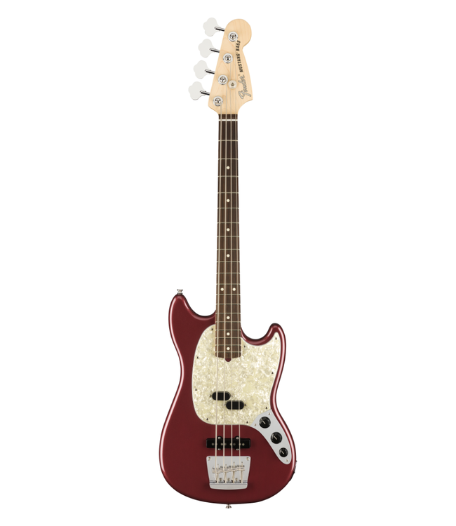 Fender American Performer Mustang Bass - Rosewood Fretboard, Aubergine