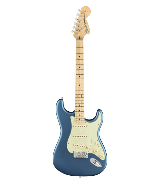 Fender American Performer Stratocaster - Maple Fretboard, Satin Lake Placid Blue