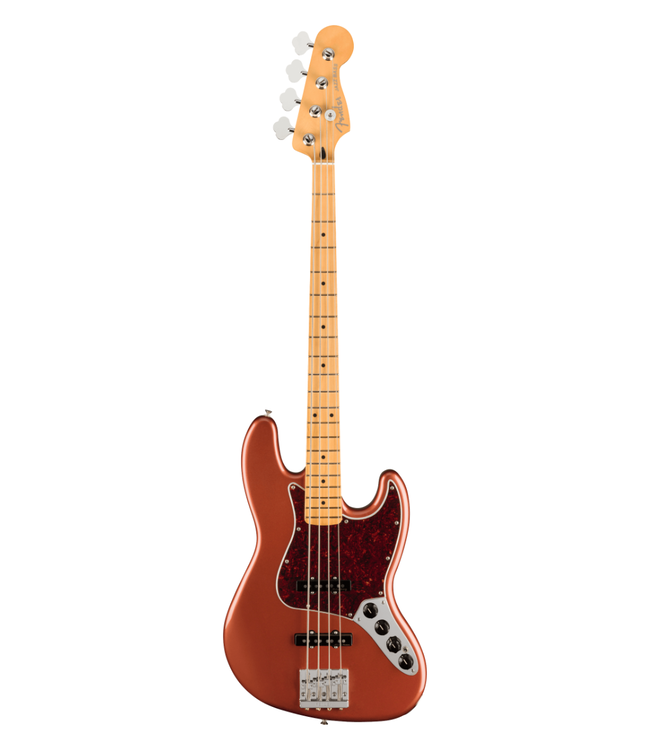 Fender Player Plus Jazz Bass - Maple Fretboard, Aged Candy Apple Red