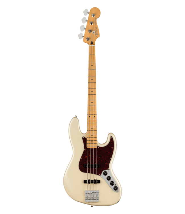 Fender Player Plus Jazz Bass - Maple Fretboard, Olympic Pearl