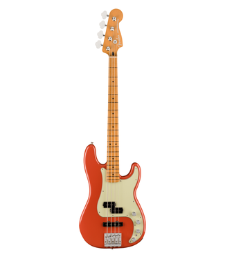 Fender Fender Player Plus Precision Bass - Maple Fretboard, Fiesta Red