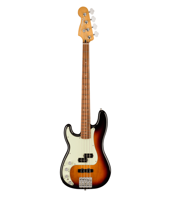 Fender Player Plus Precision Bass Left-Handed - Pau Ferro Fretboard, 3-Colour Sunburst