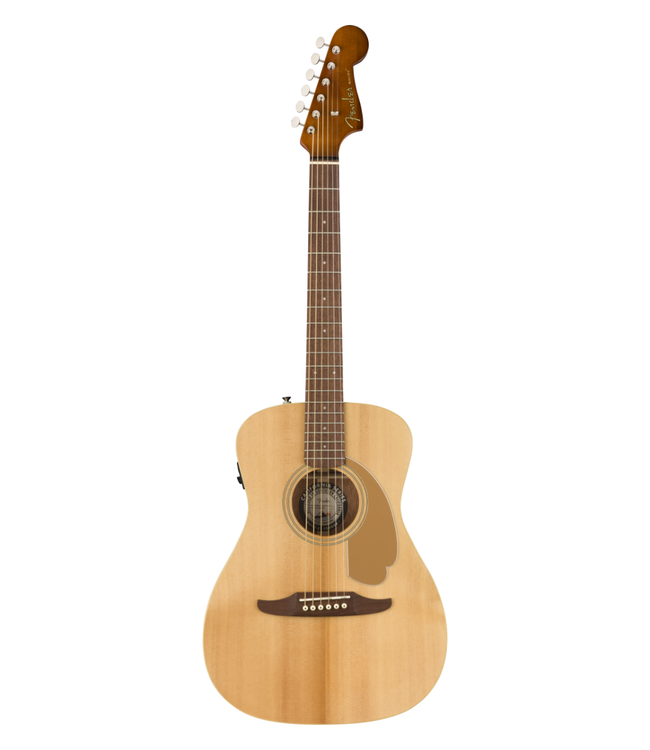 Fender Malibu Player Acoustic - Walnut Fretboard, Natural