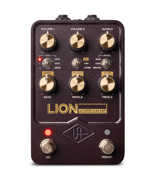 Universal Audio Lion '68 Super Lead Amplifier Pedal